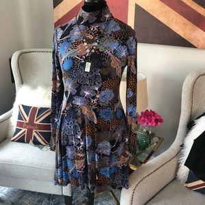 H&M Long Sleeve Floral Dress